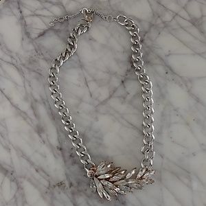 Henri Bendel Silver Statement Necklace